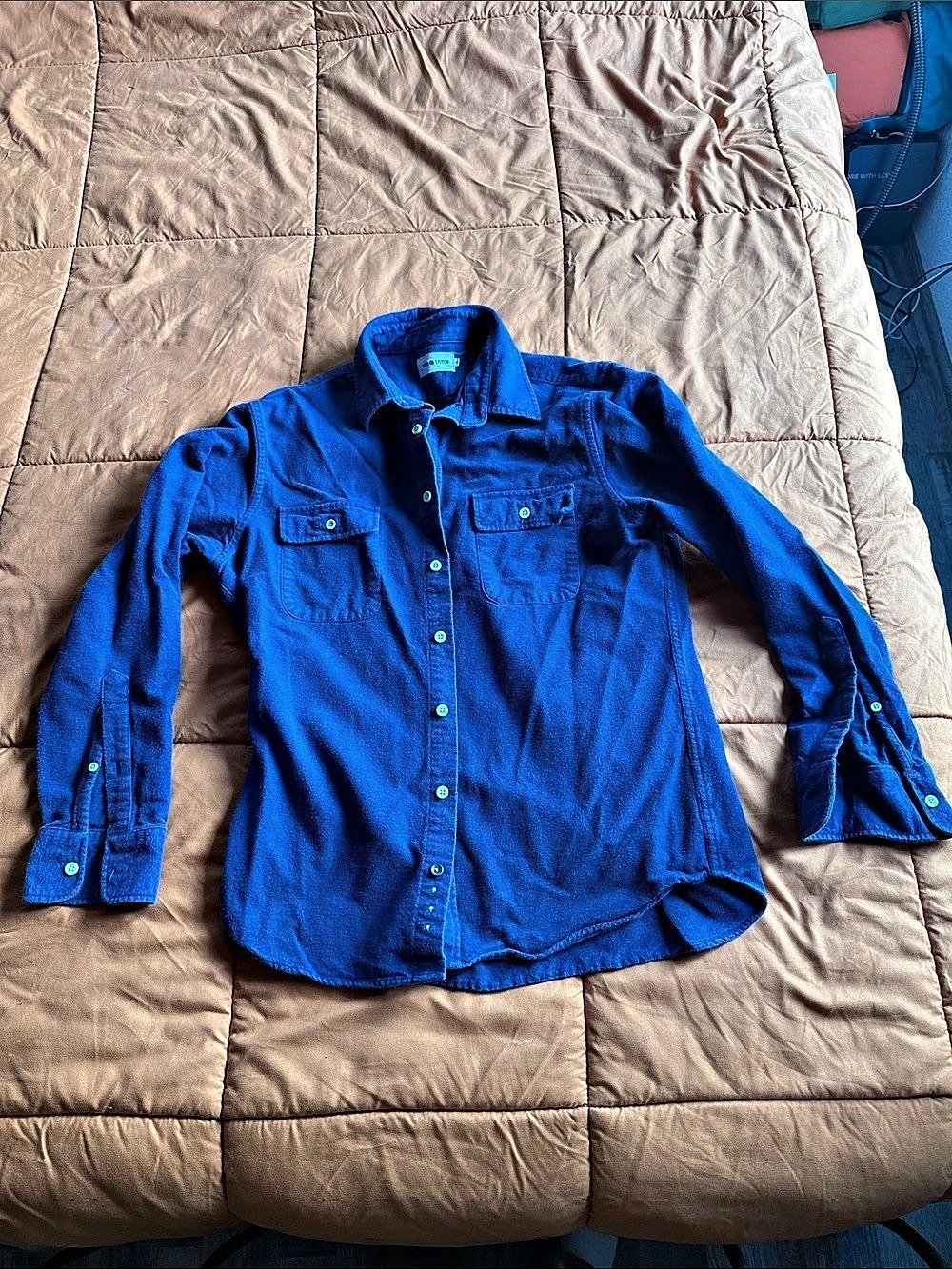 Taylor Stitch The Yosemite Shirt Blue Button Down Size 40